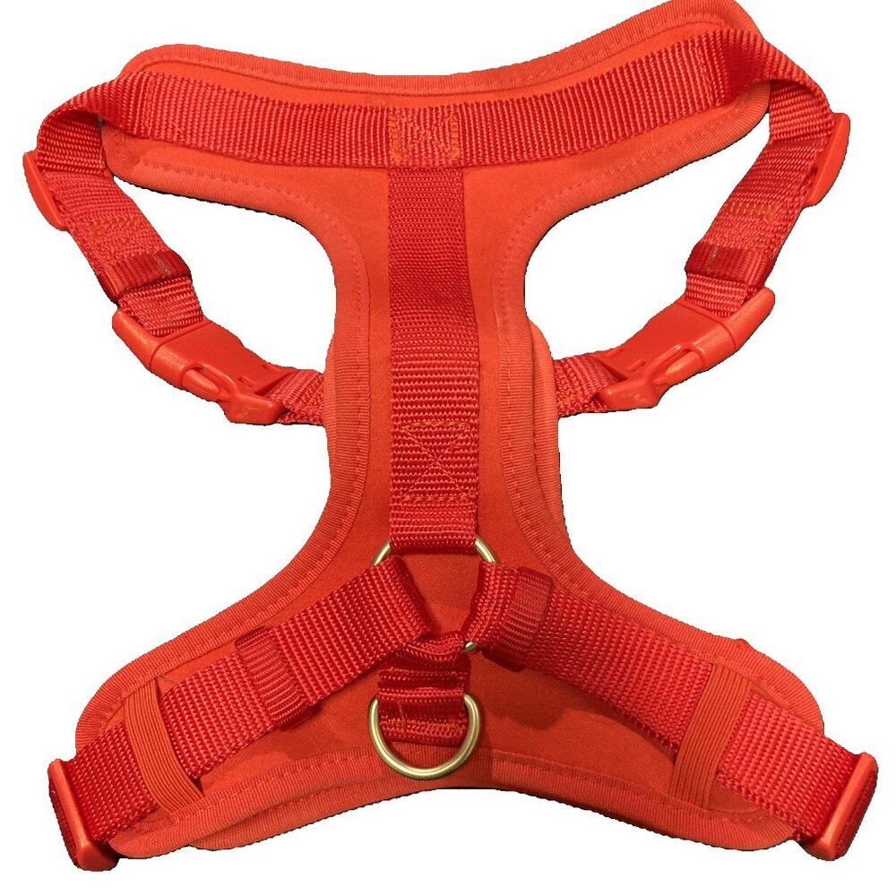 SOLD--Top Paw® Core Red Neoprene Comfort Dog Harness-Medium